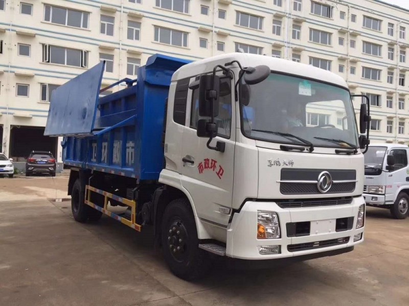 東風(fēng)天錦對(duì)接式垃圾車